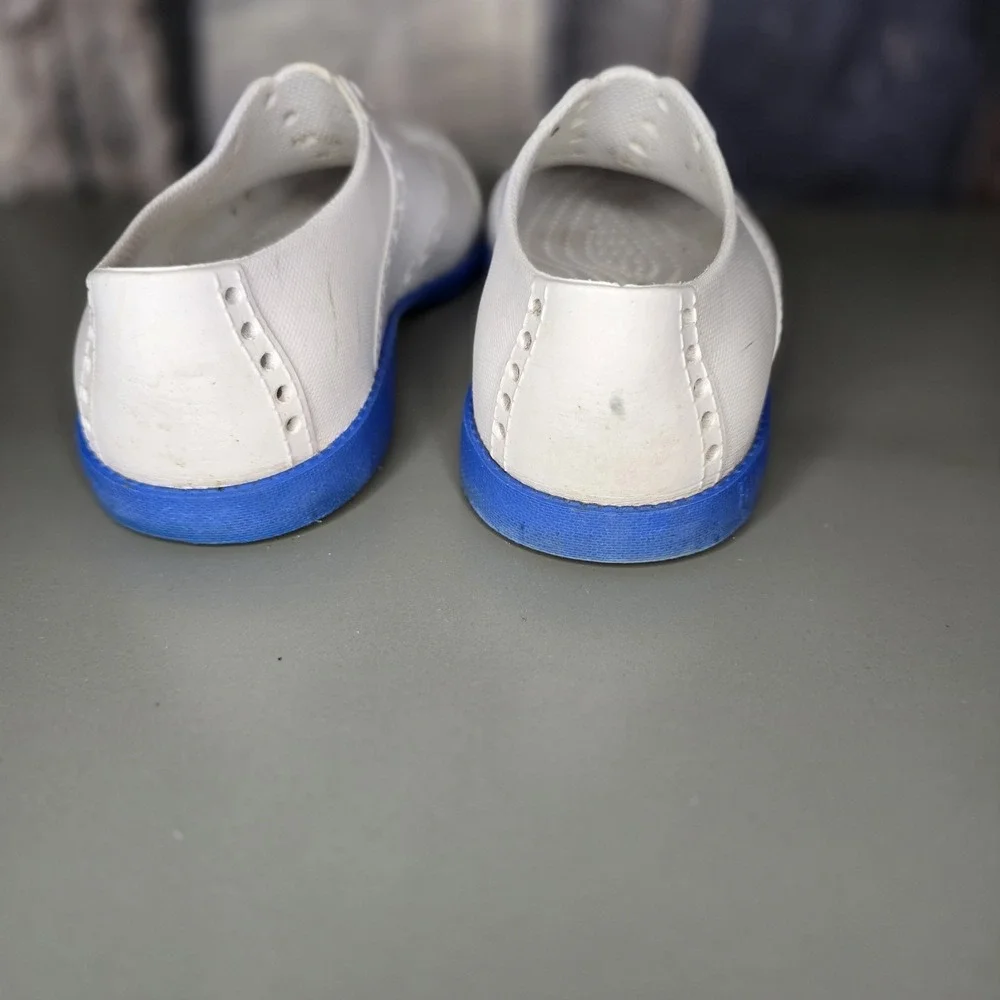 Biion Oxford EVA Rubber Golf Shoes Mens 3 M Women 5 White Flexible Lightweight‎